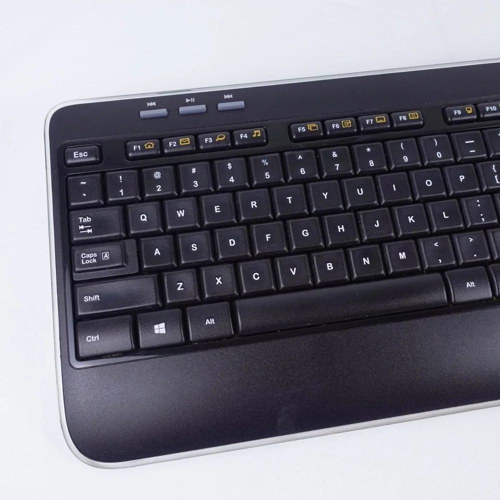 Logitech K520 Wireless Keyboard 820-006987 with Unifying Receiver Tested